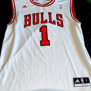 Chicago Bulls Derrick Rose MVP # 1 Adidas jersey